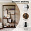 180cm H x 100cm W Metal Bookcase