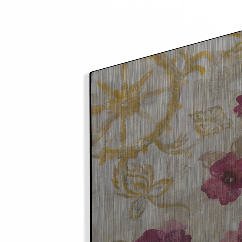 «Elegant Fresco Floral» par Silvia Vassileva, H 24 po x l 36 po