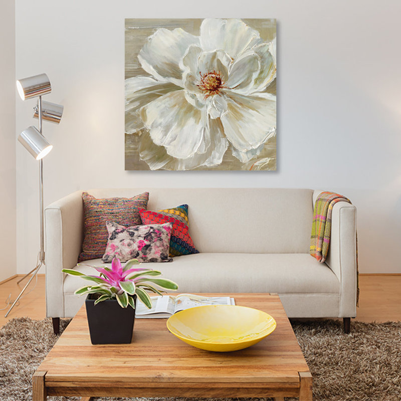 «Bloomin Beauty II», reproduction sur toile, H 12 po x l 12 po x P 1,5 po, Toile tendue, Pas de tapis