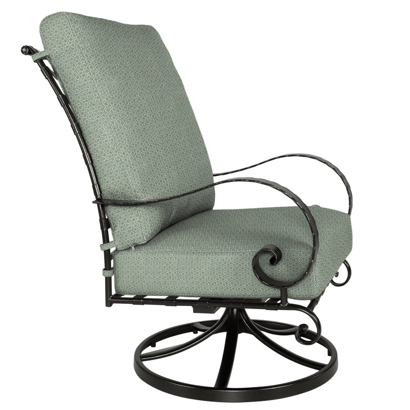 Classico Outdoor Lounge Chair, Carbon Black, Sash Denim