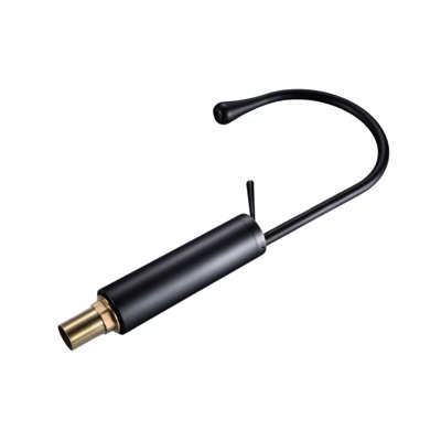 Tall Body Black Bathroom Basin Faucet