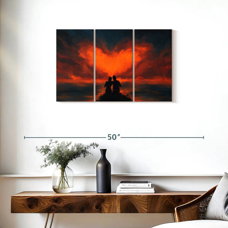 Hardie Couples, 20" H x 33" W