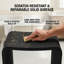 Tabouret de douche en surface solide noir mat-134973992