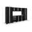 Bold Series 9 Piece 76.75'' H x 132'' W x 18'' D Garage Storage Cabinet Set-50149805-89284117
