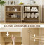 Buffet à cannelures Modern Wave