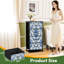 Commode 4 tiroirs avec rangement vertical