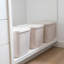 Sculpted Felt Storage Bin with Lid-1994148271