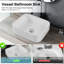 Lavabo de comptoir en céramique blanc Wilfong