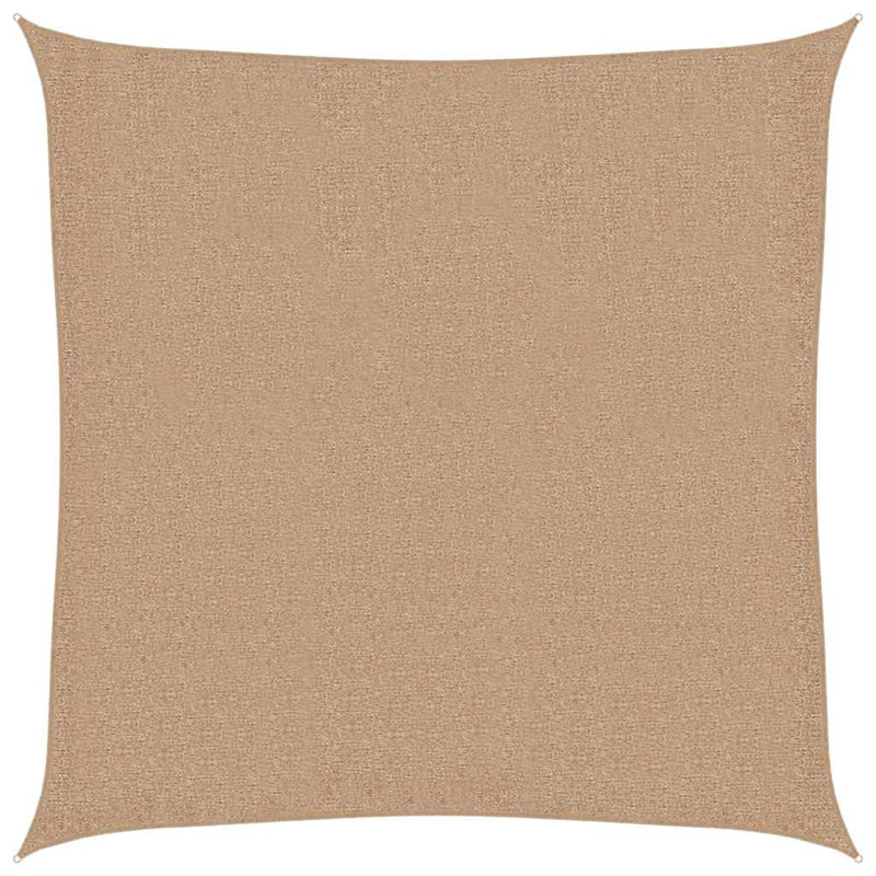 Ortley Sunshade Sail 160 g/m² HDPE, Taupe, 300cm W x 300cm L