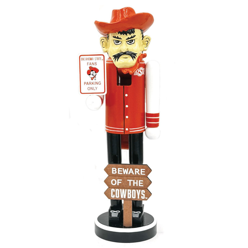 Casse-noisette 12 "NCAA College Spirit Beware, Oklahoma State