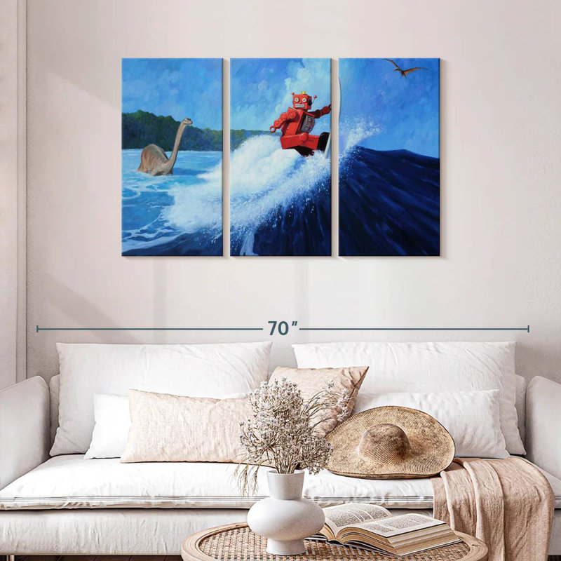 Surfer Joe, 28" H x 45" W