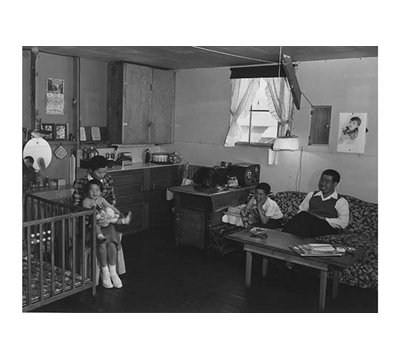 Reproduction de photo, Mr. Mr. Richard Izuno and enfants par Ansel Adams