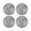 Sous-verres ronds en cuir girafe Opulence-119015085