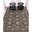 Tapis bleu marine et bleu marine de haute qualité noué à la main-106955029