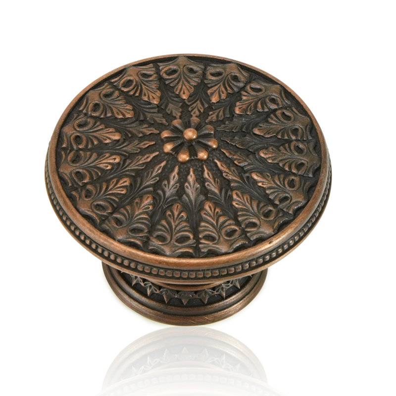 TOULOUSE KNOB IN OIL RUB BRONZE PLATE