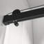 Porte de douche coulissante simple sans cadre l 60 po x H 76 po avec verre trempé épaissi de 3/8 po (10 mm)-63792256