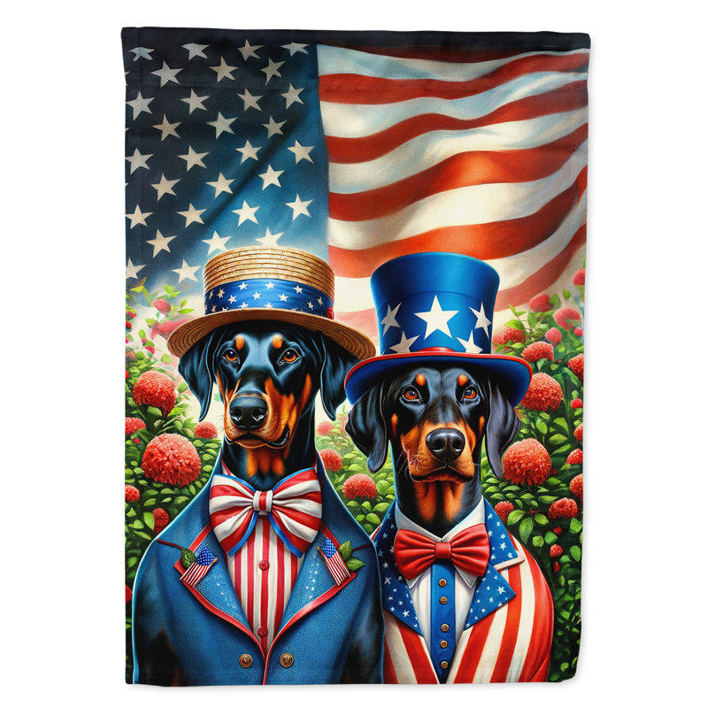 Drapeau All American Garden, Doberman pinscher