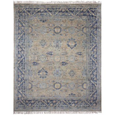 Laine sur coton New Indian Sultanabad 2 12 pi 2 po x 14 pi 10 po