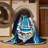 Machine Washable Transportation Blue Area Rug-1657774071