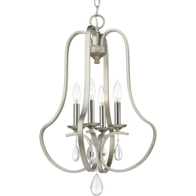 Valeria 4 - Light Dimmable Lantern Empire Chandelier