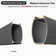 Faizon 11' Square Double Top Cantilever Tilting Umbrella with Base and 360°Rotation