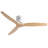 52" 3-Blades Flush Mount Wood Ceiling Fan without Light-1414797073-1421584458