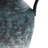 Blue-Gray Ceramic 18.5-Inch Tall Vase with Handles, Rustic Pottery Accent for Home Decor