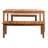 Teterboro 4 - Person Solid Wood Patio Dining Set Umbrella Hole Included Rectangular Table-1042352856