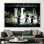 «Banksy Inspired Dancing TV Graffiti», art mural - Street Style, décoration murale pour maisons modernes