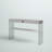 Allegonda Console Table with 1 Drawer and Glass Frame-1740289416