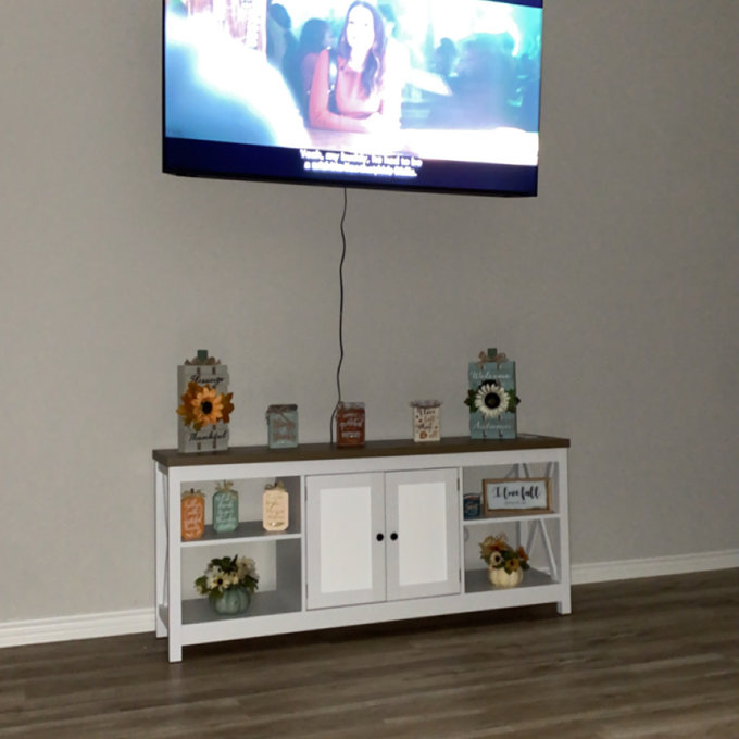 IDEALHOUSE Supporto TV Per TV Fino A 65 Pollici - Mobile Console Moderno Con Ripiani 737721