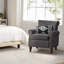 Fauteuil rembourré avec pieds en bois massif Mooresville-1634451415