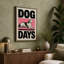 Dog Days Modern - Wrapped Canvas-1988582896-1988582910