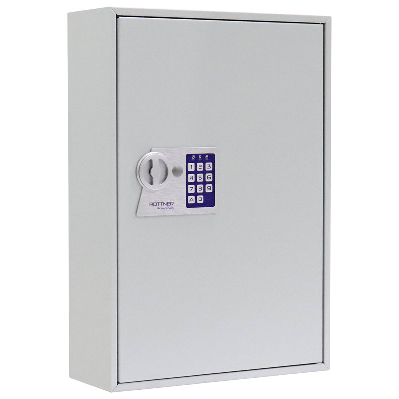 Steel Wall Organizer with Electronic Lock, 45.5cm H x 30cm W x 45.5cm D