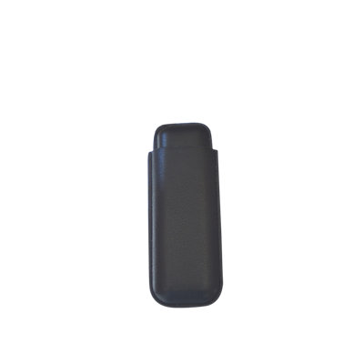 BIG EASY 2-FINGER CIGAR CASE, BLACK
