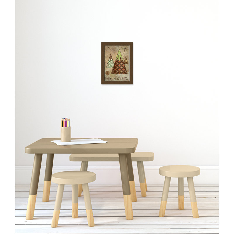 Adhésif décoratif 3 pi Vintage, H 16 po x l 12 po x P 0,625 po, Encadré plat noyer