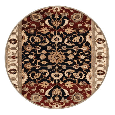Machine Washable Persian Brown Area Rug