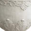 Pot à fleurs en oxyde de magnésium de style marocain, blanc antique, 16,32 po x 20,07 po, pour décoration intérieure et extérieure, pot à urne prêt à l'emploi - oxyde, 16,32 po x 20,07 po, et applications, aucun assemblage requis