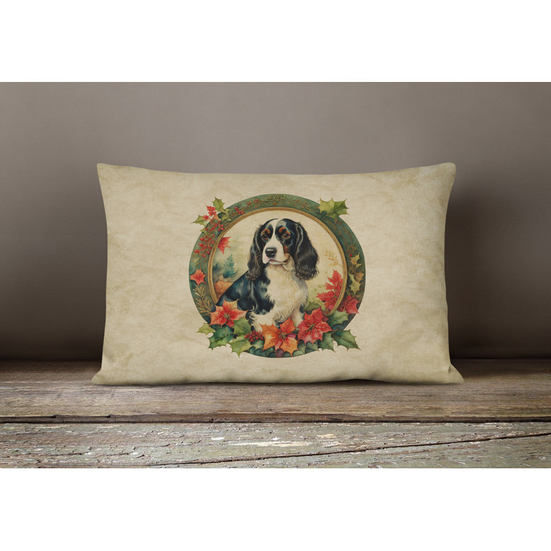 Coussin Christmas, 12 po x 16 po, Rectangulaire