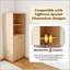 Bureau extensible et pliable avec tablettes de rangement et roulettes mobiles, parfait pour les petits espaces et les bureaux à domicile