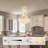 24 Inch Gold Six Tier Crystal Empire Chandelier with Cascading Beads for Grand Living Dining and Foyer Ambiance-165656417