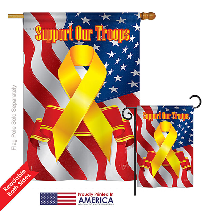 Double Sided Polyester Garden Flag