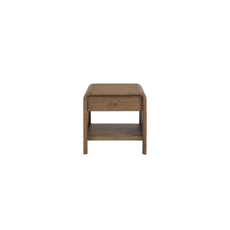 End Table, Side Table With Storage Drawer