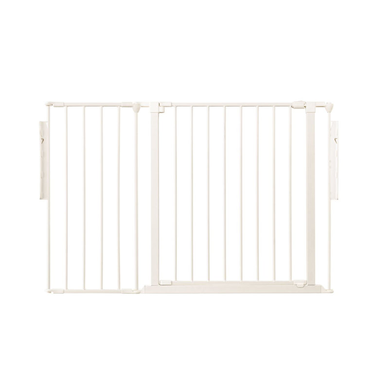 Stanyo 70cm H Metal Folding Room Divider, 70cm H x 115cm W x 1.5cm D, White