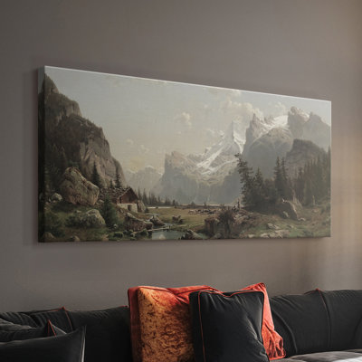 Série paysage - DLxxxxi - Toile tendue avec châssis - Prêt à accrocher