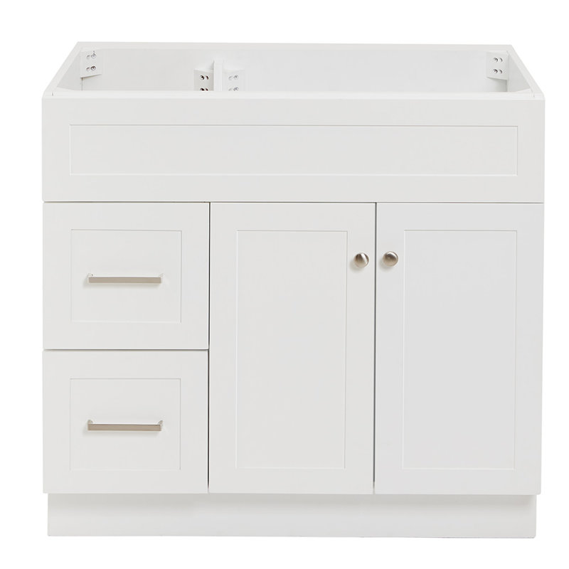 Paulla 36'' Single Bathroom Vanity Base Only, White