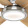 70" Warrant 6 - Blade LED Standard Ceiling Fan with Wall Control and Light Kit Included
