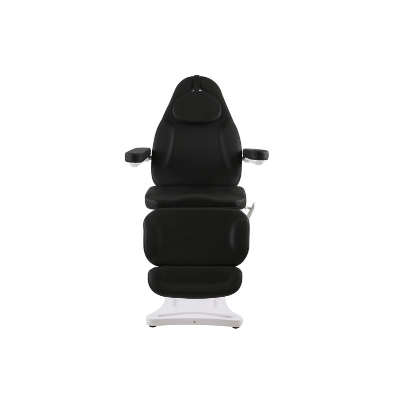 Faux Leather Recliner, Black Faux Leather