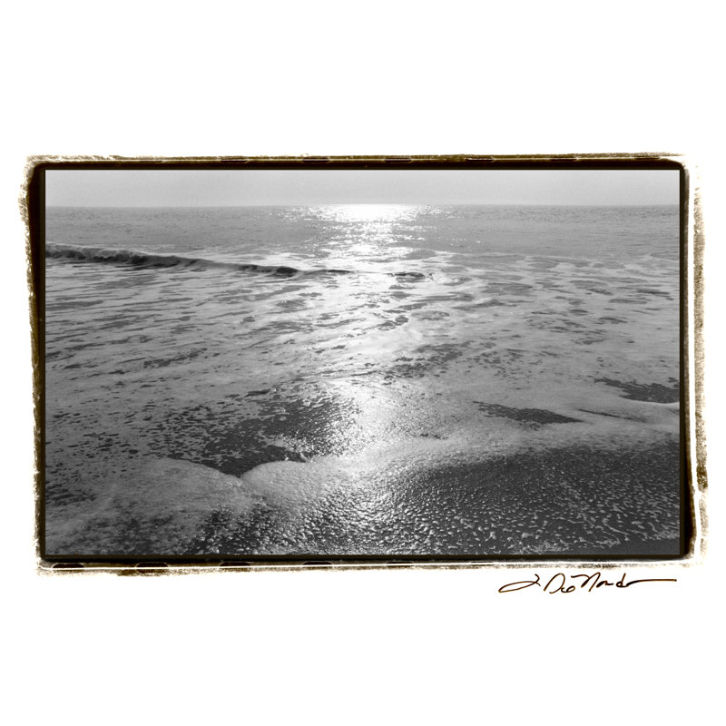 Ocean Sunrise IV - Wrapped Canvas Print, 30cm H x 46cm W x 3.8cm D