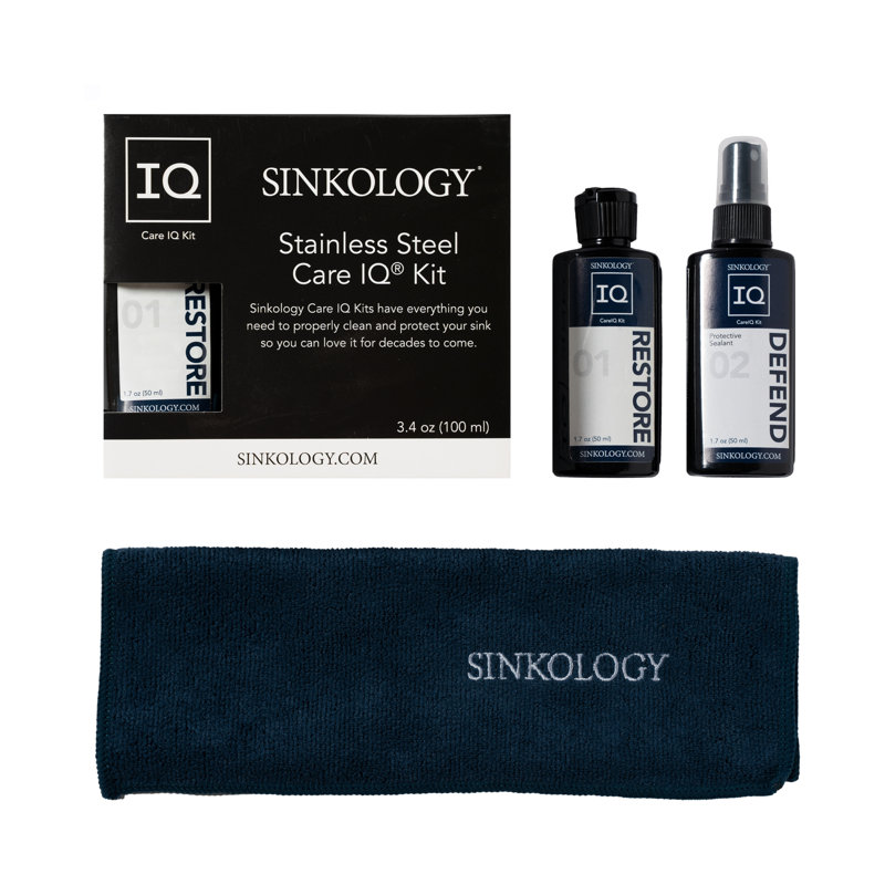 SinkSense Stainless Steel Care IQ Kit